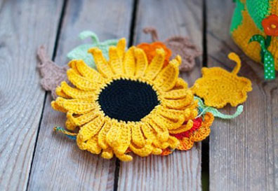 sunflower to crochet
