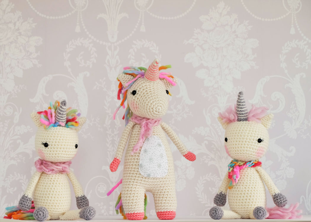 Free unicorn crochet pattern to make