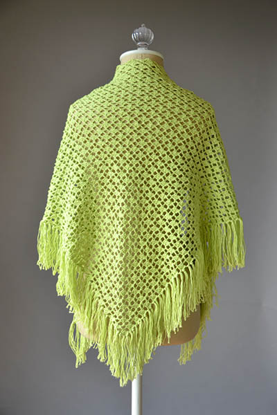 Vane Shawl Free Crochet Pattern