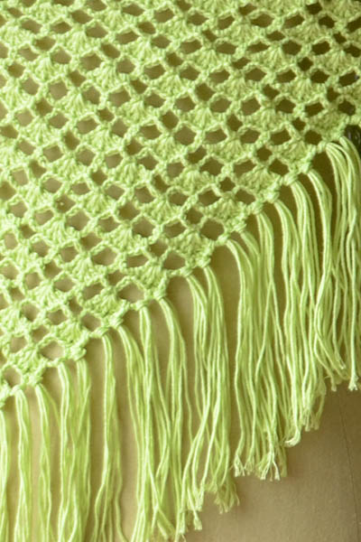 Vane Shawl Free Crochet Pattern