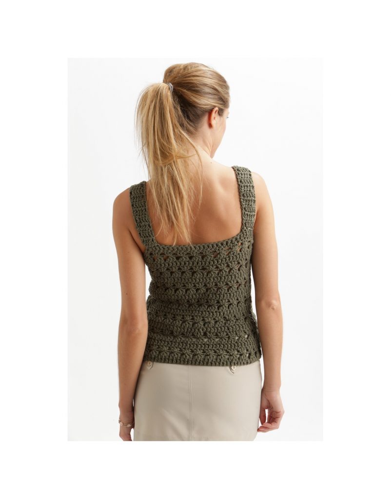 Cute Tank Top Free Crochet Pattern