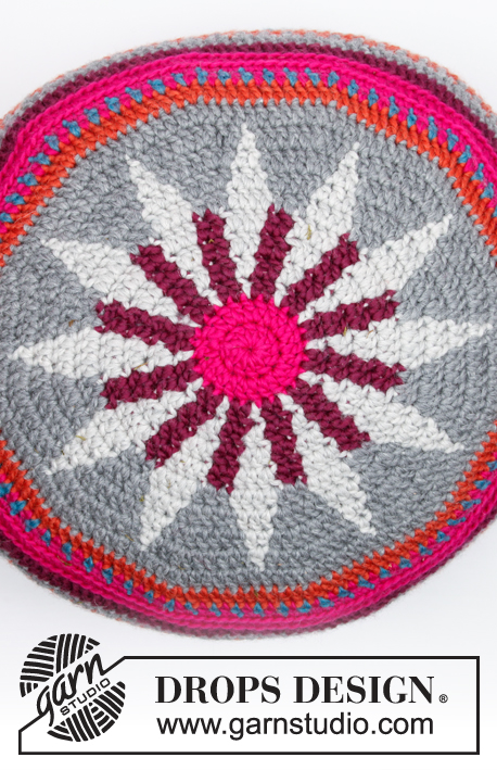 Marrakesh Free Crochet Pouffe Pattern