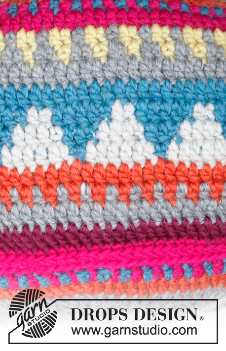 Marrakesh Free Crochet Pouffe Pattern