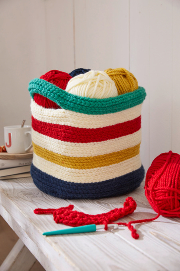 Basket Free Crochet Pattern