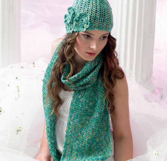 Crochet Hat and Scarf Set Free Pattern