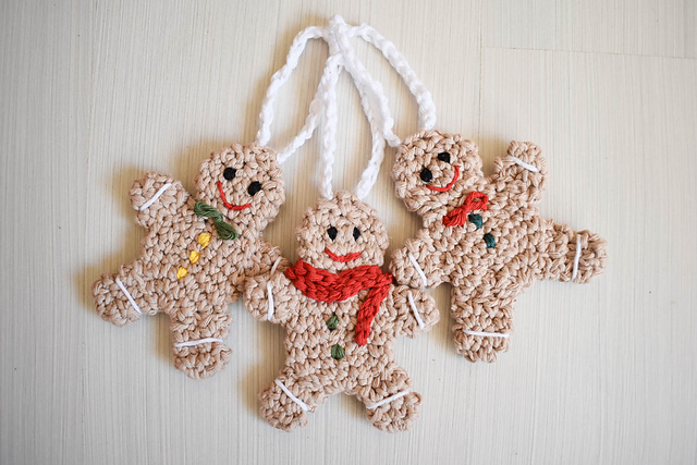 Gingerbread Man Free Crochet Pattern