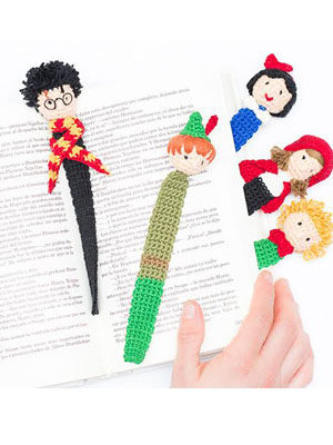 Harry Potter Crochet Bookmarks Free Pattern