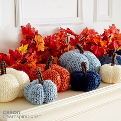 Harvest Crochet Pumpkins Free Pattern