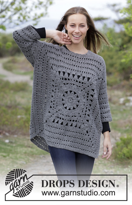 Magic Square Sweater Free Crochet Pattern