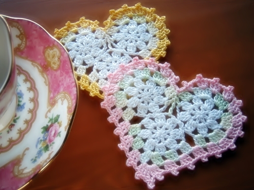 Three Circle Crochet Heart Pattern Free