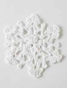 Twinkling Snowflakes Free Crochet Christmas Pattern