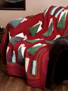 Free Christmas Blanket Crochet Patterns