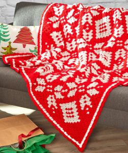 Free Christmas Blanket Crochet Patterns
