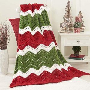 Holiday Ripple Afghan Free Download