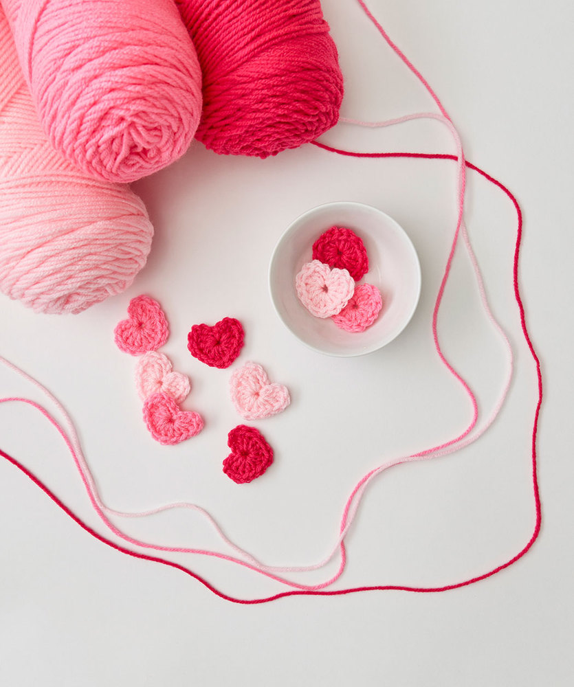 Beginner Sweet Hearts to Crochet Free Pattern