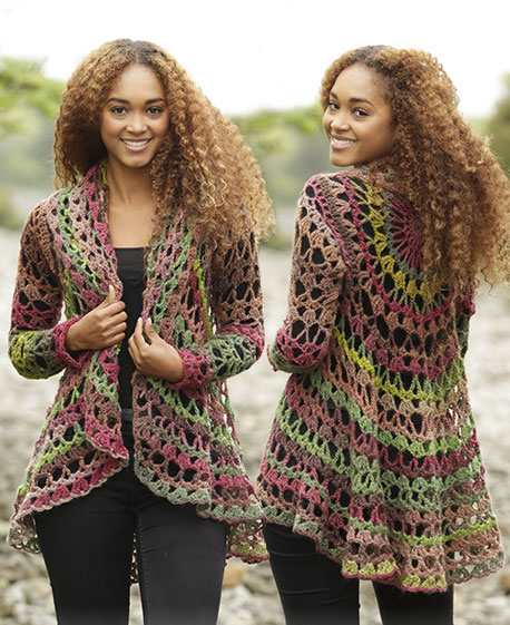 Fall Festival Free Crochet Jacket Pattern