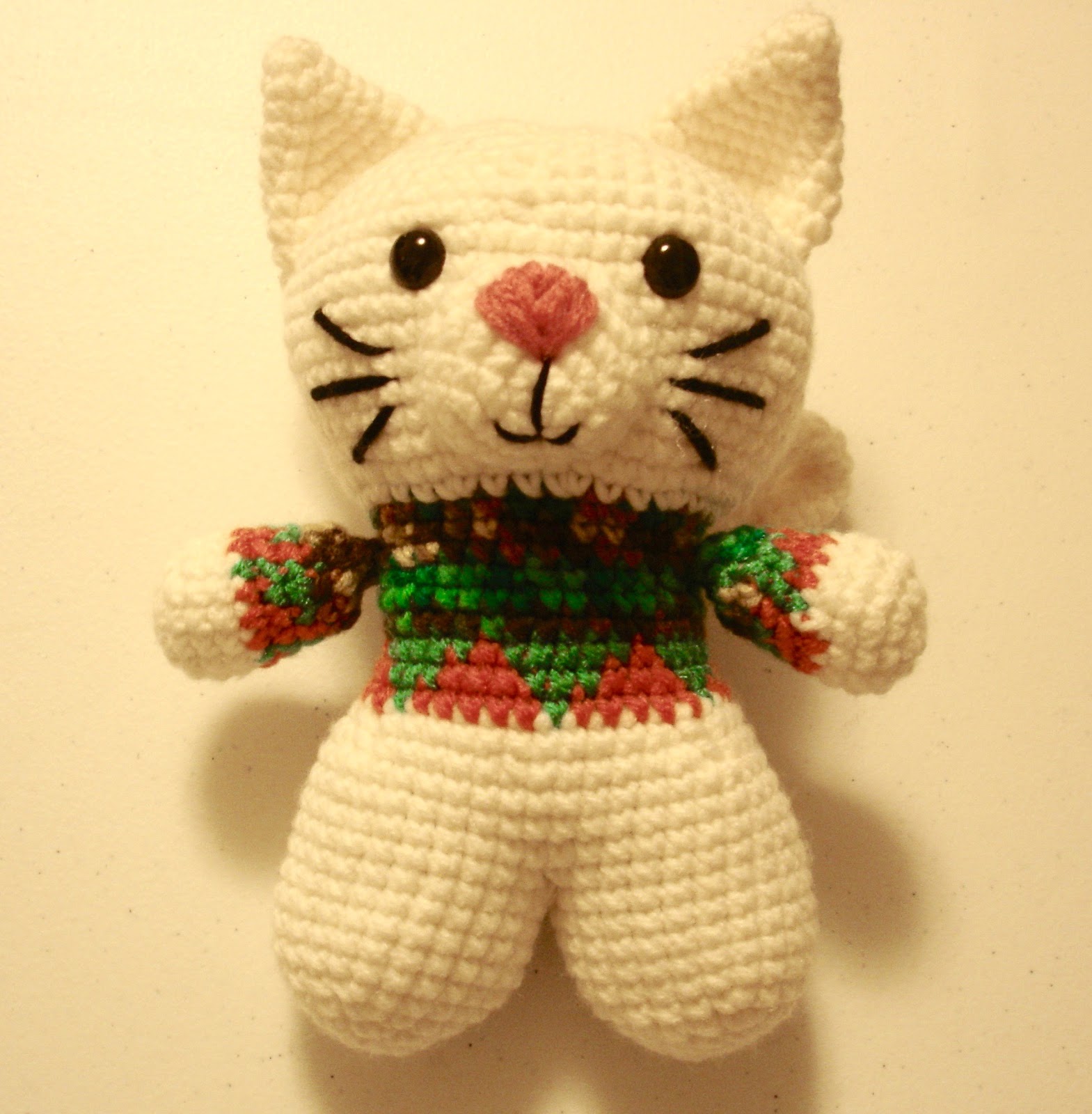 Hello Casper Amigurumi Free Crochet Cat Pattern