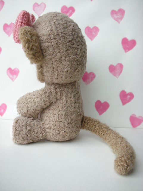 Hello Monkey Free Crochet Softies Amigurumi
