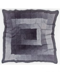 Modern Squares Throw Free Knitting Pattern
