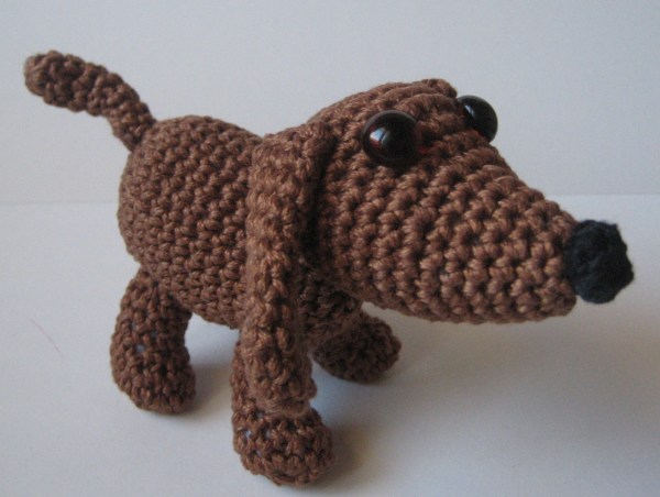Old Dog Free Amigurumi Crochet Pattern
