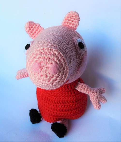 Peppa Pig Amigurumi Free Crochet Pattern
