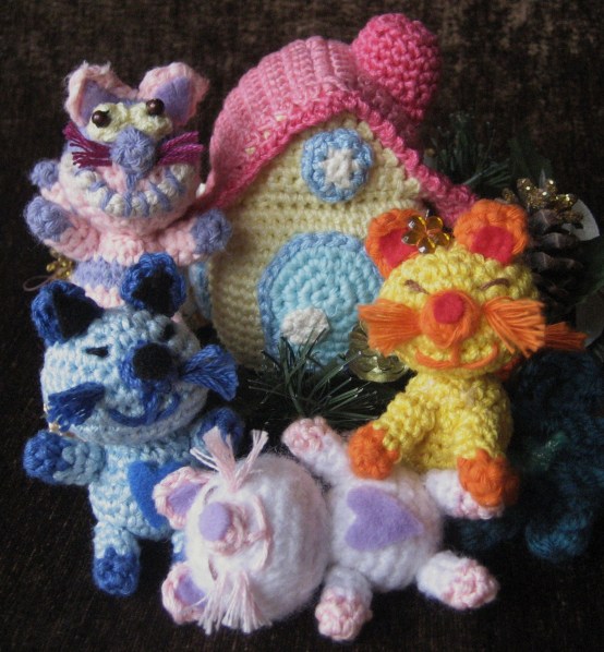 Smart Cats Free Crochet Amigurumi Pattern