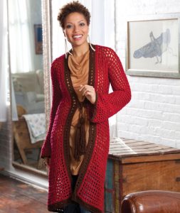 Easy Crochet Cardigan Patterns for Women. Long Crochet Cardigan Pattern that is Free and Easy