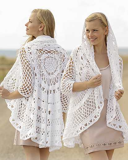 A Flair for Spring Free Circle Crochet Vest Pattern