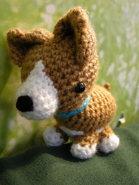 Amigurumi corgi pattern free crochet. Amigurumi dog crochet pattern free.