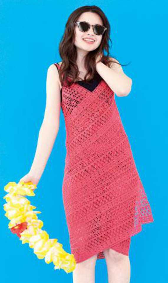 Beach Dress Free Crochet Pattern