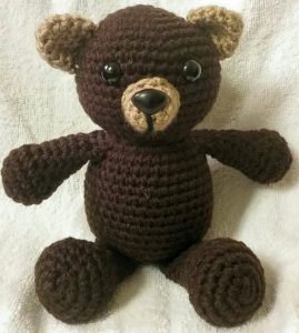 Bearnabus Bear- Free Pattern to Crochet