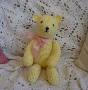 Buttercup Bear Free Teddy Bear Crochet Pattern Download