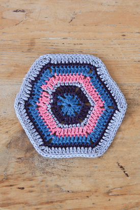 Crochet Along Week 1 Crochet Granny Hexagon Motif