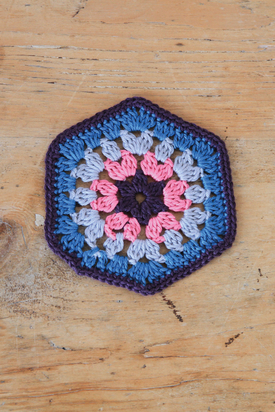 Crochet Along Week 2 Crochet Granny Hexagon Motif