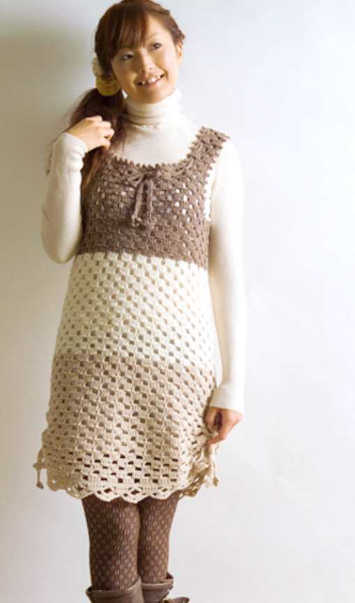Crochet Tunic Dress Free Pattern