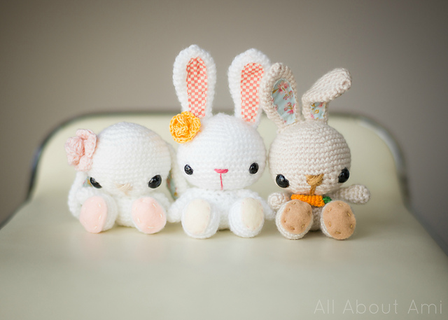 Free Easter Crochet Patterns Spring Bunnies