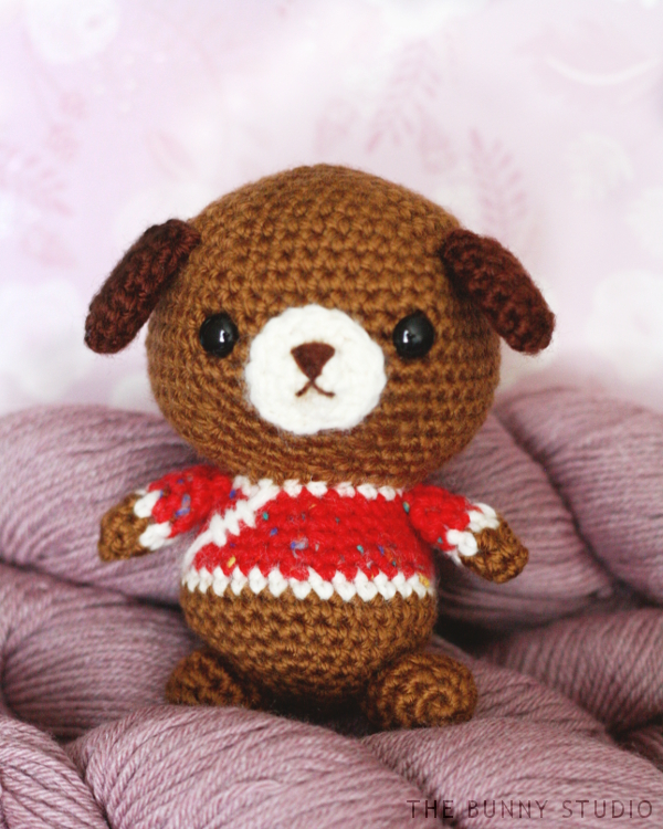 Free dog amigurumi crochet pattern