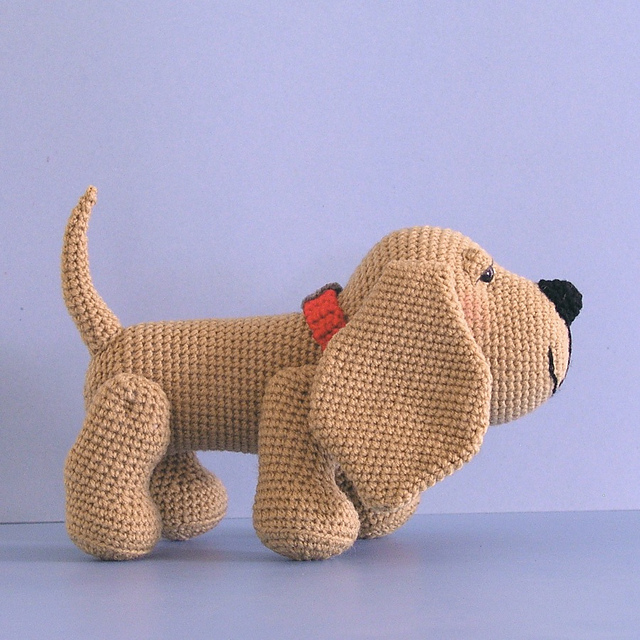 Henry the Amigurumi Hound Dog