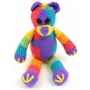 Rainbow Bear Free Crochet Pattern