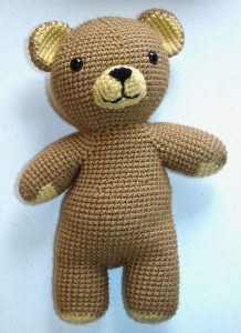 Rilakkuma Inspired Teddy Bear Free Crochet Pattern