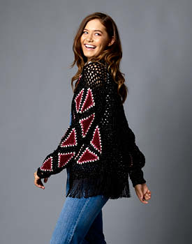 Starlight Crochet Jacket Free Pattern