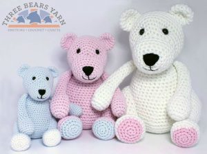 The Three Bears Crochet Pattern Amigurumi Free