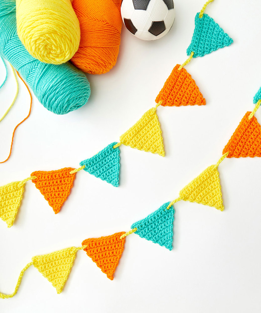 Beginner Crochet Banner Free Pattern