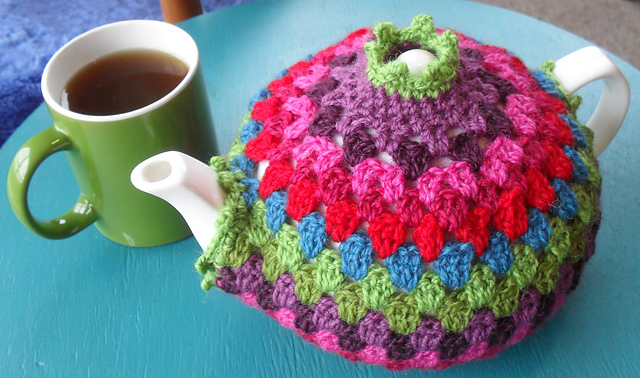 Granny Tea Cozy Free Crochet Pattern