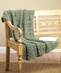 Lacy Lap Throw Free and Easy Crochet Blanket Pattern for Beginners