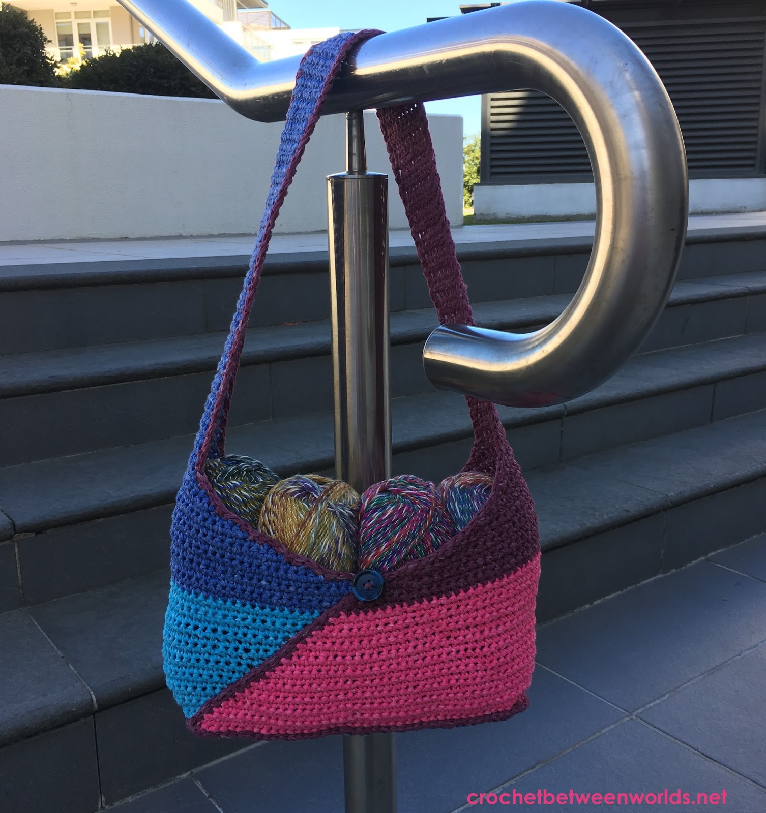 Origami Mystique Bag Free Crochet Pattern