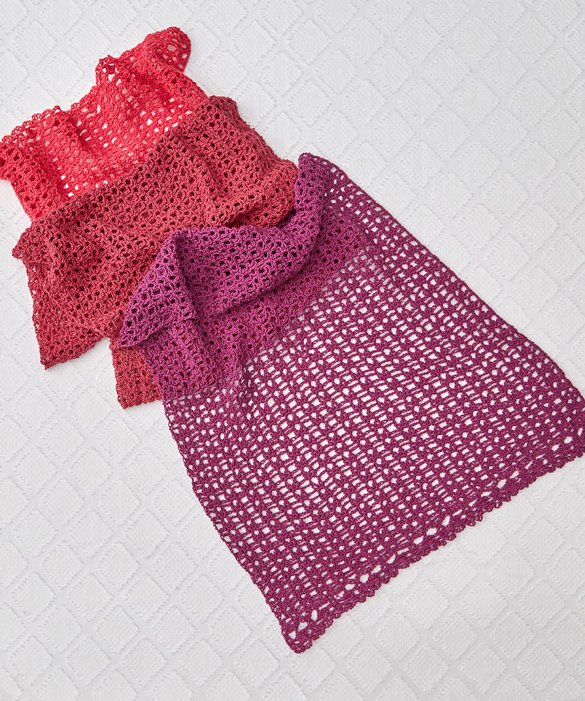 Free Crochet Pattern for a Delicate Romance Shawl.