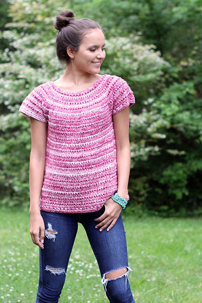 Free Crochet Pattern for a Mars Tee