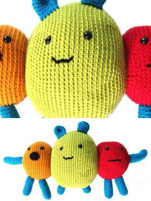 Free Crochet Pattern for a Monster Amigurumi Deek