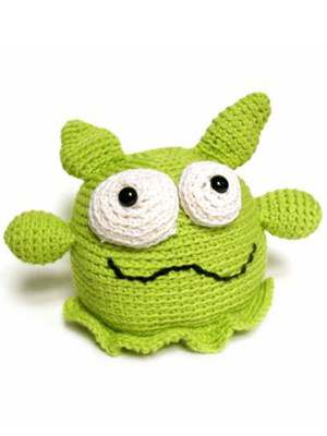 Free Crochet Pattern for a Monster Amigurumi Lark